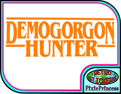 Stranger Things Demogorgon B Vinyl Sticker Wall Poster Window Car Laptop Movie