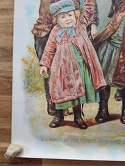 D.M. FERRY & COMPANIES STANDARD SEEDS ADVERTISING POSTER REPRINT? 24 X 12.5