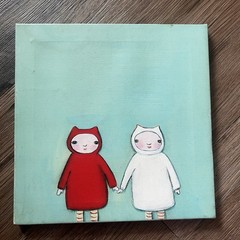 Creative Thursday 10×10 Kids Canvas Art Nursery Wall Decor Whimsical
