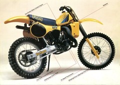 1983 Suzuki RM125 Bike Details Motocross Motorcycle POSTER 24 X 36 INCH Sweet!