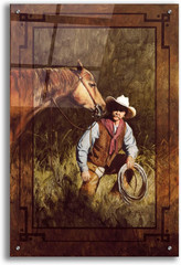 ‘In the Spotlight’ by J. E. Knauf, Acrylic Glass Wall Art, 24″X36″