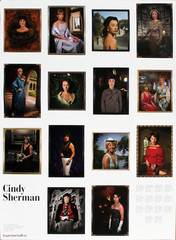 CINDY SHERMAN 14 Portraits 30″ x 22″ Poster 2009 Photography Multicolor