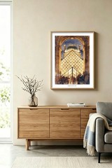 Set of 2 Paris Sacre Coeur Montmartre Louvre Museum Watercolor Art Print 12X16″