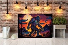 20×16 Bigfoot Canvas Print Wall Art