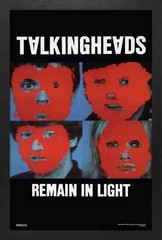 TALKING HEADS REMAIN IN LIGHT 12×18 FRAMED GELCOAT POSTER ROCK MUSIC NYC CLASSIC