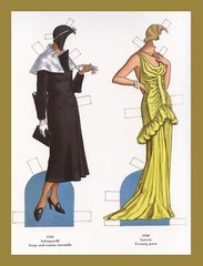 7650.Vintage design Poster.Home room office decor.Fashion cutout dresses.Deco