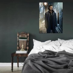 V8152 Aidan Turner Brutal Black Suit Hansome Hot Actor Decor WALL POSTER PRINT