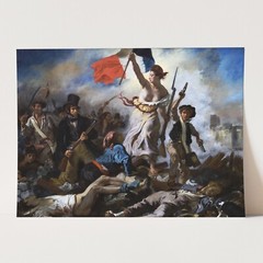 Liberty Leading The People – French Revolution Painting Wall Art Poster Print