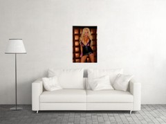 Buffy Tyler Sexy Female Model Artist Painting Wall Art Home Decor – POSTER 20×30