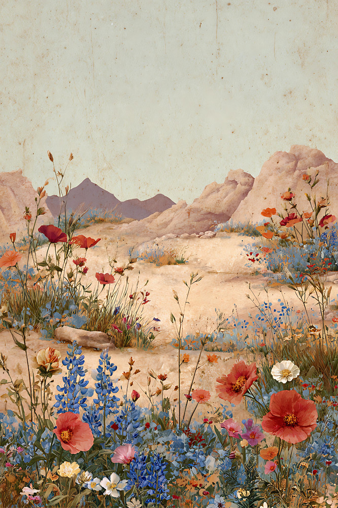 BOHO DESERT ABSTACT WALL ART PRINT/CANVAS POSTER 8 OPTIONS FREE SHIP A130