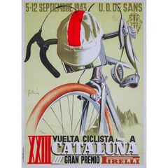 Vintage Cycling Poster Art Series -Set of 5, Tour de France, World Championships