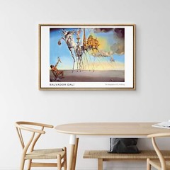 Wall26 – The Temptation of St. Anthony by Salvador Dali Framed Canvas Wall Art