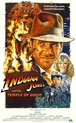 Indiana Jones And The Temple Of Doom – Movie Poster (Regular Style) (27 X 40″)
