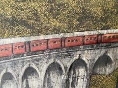 Jeevan Veerasinghe Natural Wood Art-Nine Arches Bridge Demodara Sri Lanka
