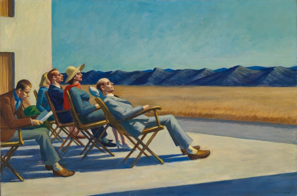 Edward Hopper : People in the Sun : Archival Art Print