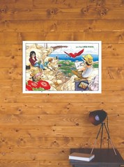 One Piece Anime Print/Poster Satin Photo Paper or Stretched Canvas W7