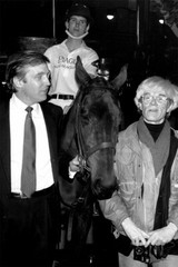 Donald Trump and Andy Warhol Photo Vintage Wall Art Home Decor – POSTER 20×30