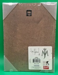 Michael Jackson King of Pop Bravado 2010 6.5″ X 8.5″ Wood Wall Plaque Sealed