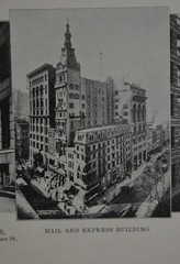 Antique New York City 1904 Art Print Broadway and Madison Street Wall Art