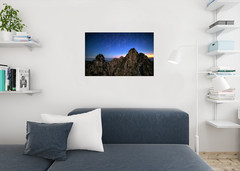 Huangshan Mountain Range Anhui China Photo Art Print Poster 24×36 inch
