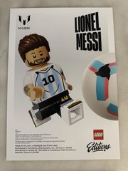 Lego RONALDO MESI MBAPPE VINI Jr. Poster Set – FIFA World Cup 2026 12″ X 9″
