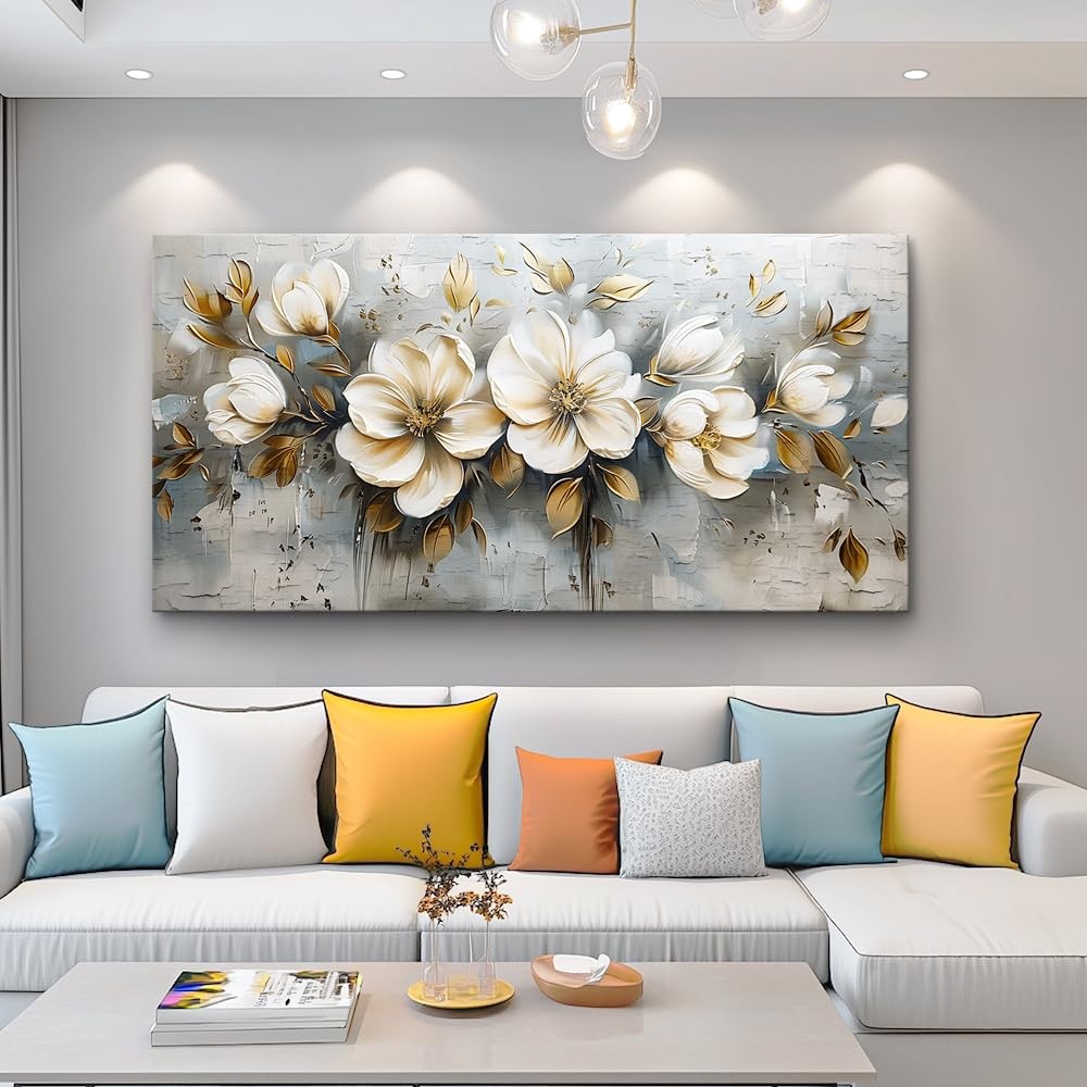 Large Canvas Wall Decor Living Room For Wall Art For Bedroom Office Decoratio…