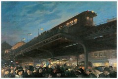 Decor Transportation POSTER. Railroad station.Creative home Shop Wall Art. 1655