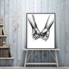 Black & White Sketch Art Canvas Set – 3 Unframed Prints for Home/Office Decor