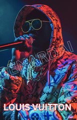 LOUIS VUITTON X RAP CULTURE POSTER 11X17 PRINT WALL DECOR WALL ART BY DENARDAI