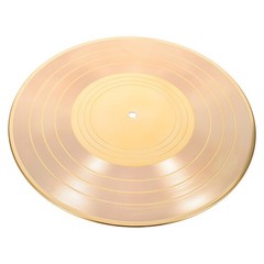 Desktop Vinyl Record Wall Decoration for Living Room Blank Unfinished