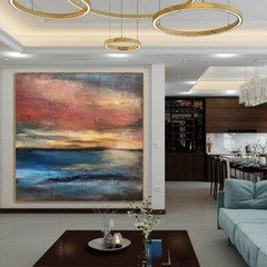 Wall Art Abstract Oil Painting Handmade Modern Paintings On Canvas Home Decor