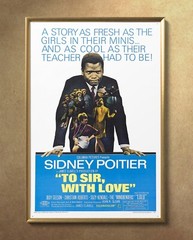 To Sir with Love 1967 Movie Poster 24″x36″ Glossy Unframed 6741