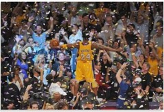 Kobe Bryant LA Lakers 12×18 Inch Canvas Poster / Basketball Hall Of Fame – New