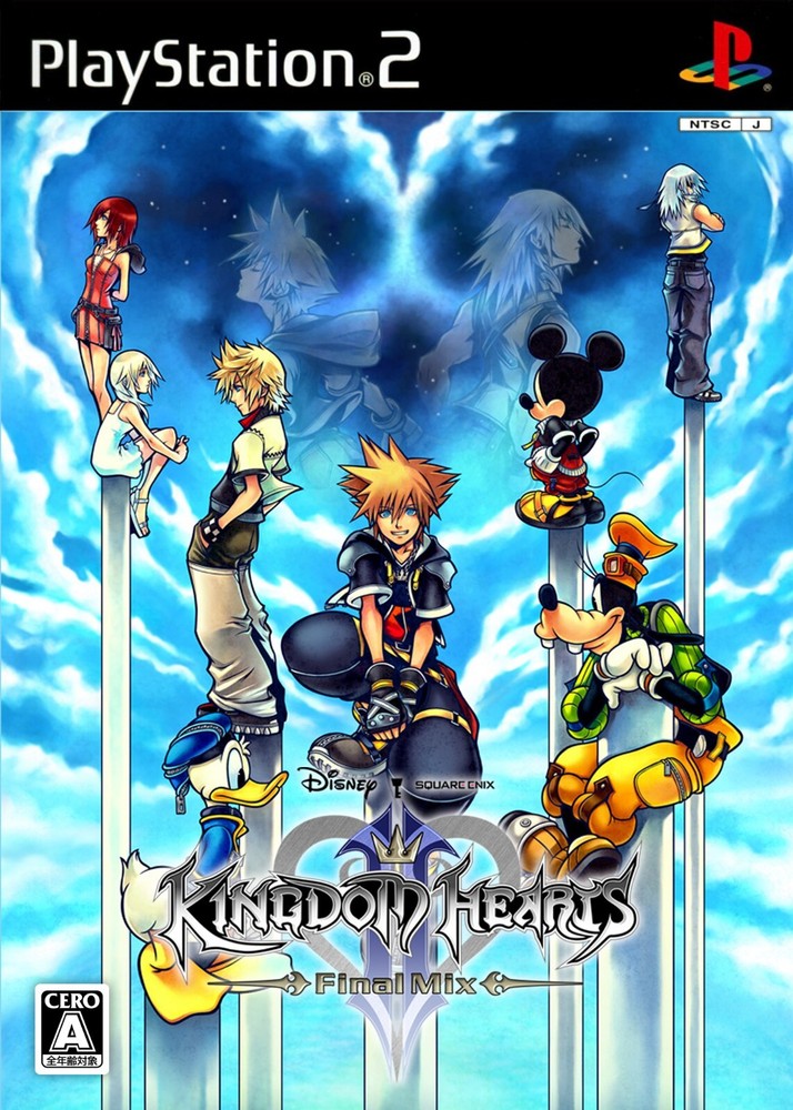 Kingdom Hearts Final Mix PS2 BOX ART Premium POSTER MADE IN USA – PS2451