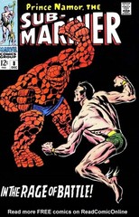 PRINCE NAMOR THE SUB-MARINER #8 COMIC BOOK COVER Poster print 11″x17″
