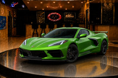 2026 Corvette Z06 Coupe Roswell Green | POSTER 24×36 inch | American Muscle