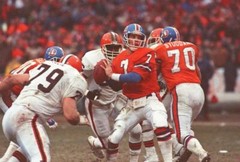JOHN ELWAY THE DRIVE NFL FOOTBALL Poster – POSTER 20×30
