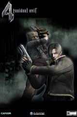 Resident Evil 4 Leon Kennedy GameCube Wii Premium POSTER MADE IN USA – REE050