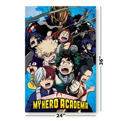 My Hero Academia – Manga / Anime TV Show Poster / Print (Cobalt Blast Group)