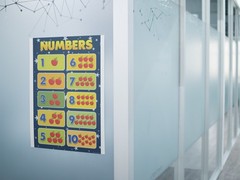 Numbers Poster For Toddler Kids Grade Education Art Print Poster 12×18