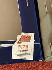 WOLVERINE AND CAPTAIN AMERICA 10”Figures W Canvas Paint From Marvel