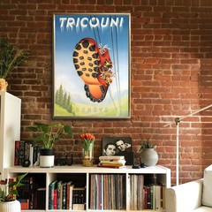 Tricouni Genève – 1950 Retro Travel Poster