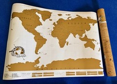 Scratch Off Map