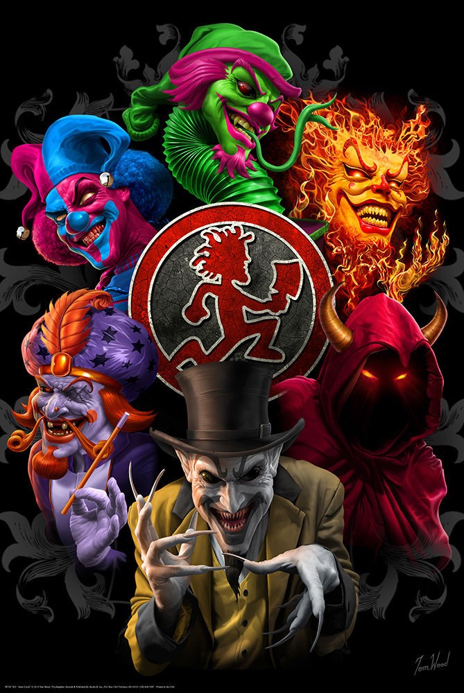 Poster Studio B – Icp Insane Clown Posse Inner Circle 24×36″ NEW Wall Art P8750