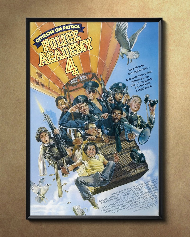 Police Academy 4 Citizens on Patrol Movie Poster 24″x36″ Glossy Unframed 8738