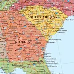 2 Pack World Map & US Map 29″x18″ USA Political Educational Poster Wall Chart