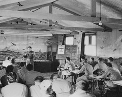 US Military personnel aircraft recognition training WWII 1941 Photo Print