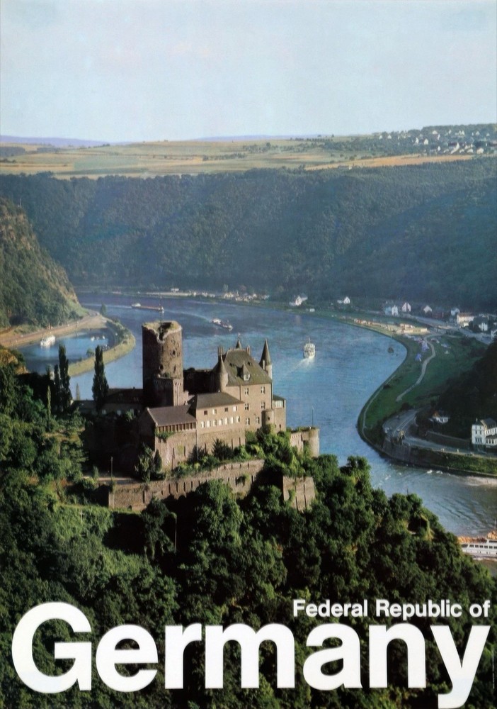 13755.Decor Poster.Home Interior design.Wall Art.Vintage Germany Travel Castle