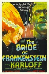 BRIDE OF FRANKENSTEIN Movie Poster Classic vintage art style reprint 12×18