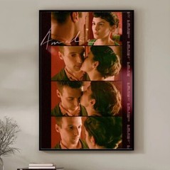 Amelie Retro Movie Poster, Retro Home Decor 11×17 12×18 20×30 24×36 32×48 inch